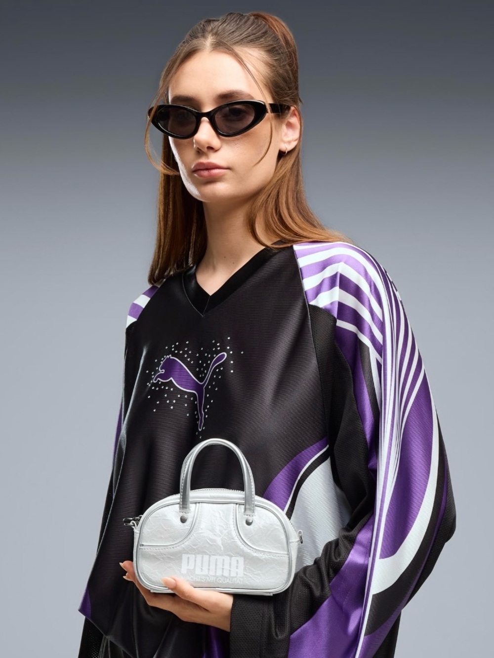 📎 PUMA 1976 MICRO BAG GREY METALLIC 📎